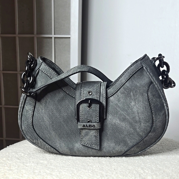 NWT ALDO Gray Shoulder Bag - Picture 1 of 11